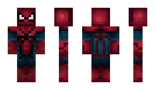 Minecraft скин по нику SpideyGaming