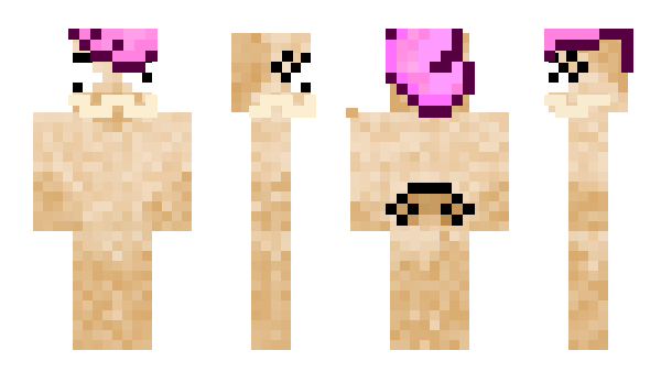 Minecraft skin MadameCoquina