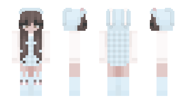 Minecraft skin Conejita_