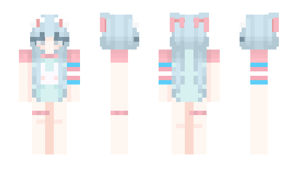 Minecraft skin CSH_SkyBlue