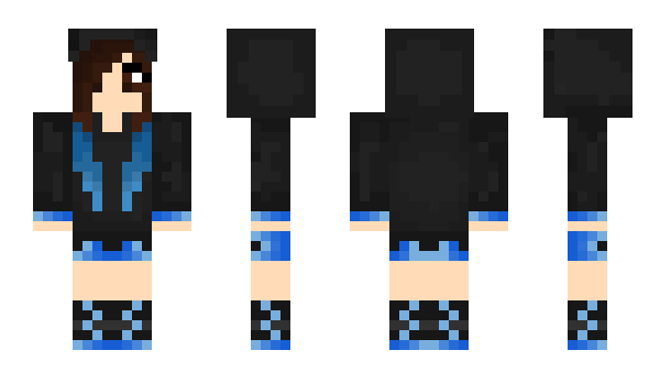 Minecraft skin NinjaDanielle