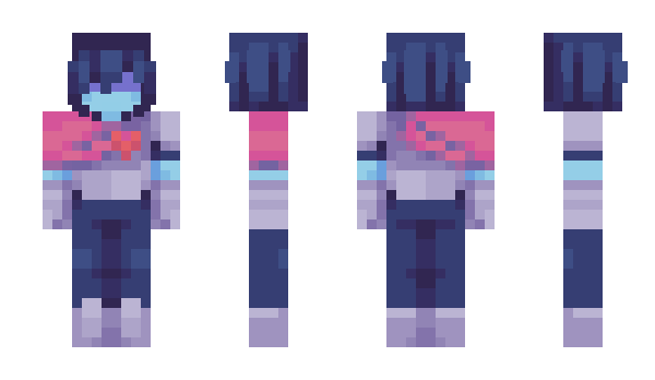 Minecraft skin AzurePebbles