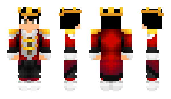 Minecraft skin OP_KING