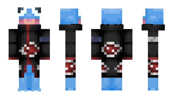 Minecraft skin FROGSKIN