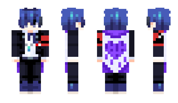 Minecraft skin Saphuman