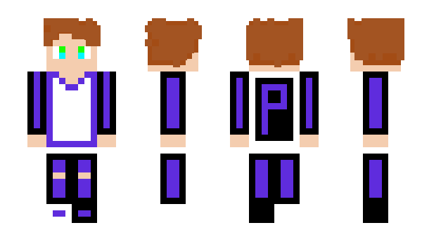 Minecraft skin Purple_Original