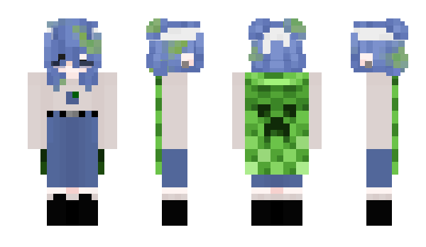 Minecraft skin CagedWrenVesper