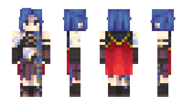 Minecraft скин по нику m123789017