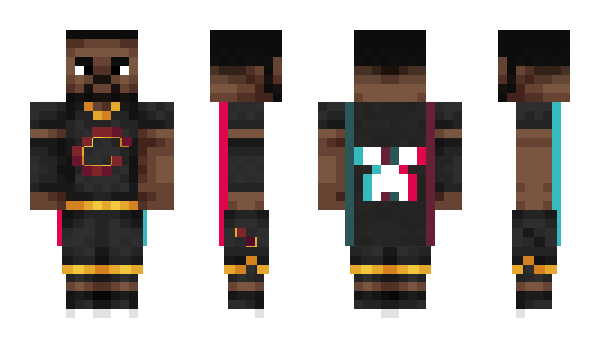 Minecraft skin outfitted