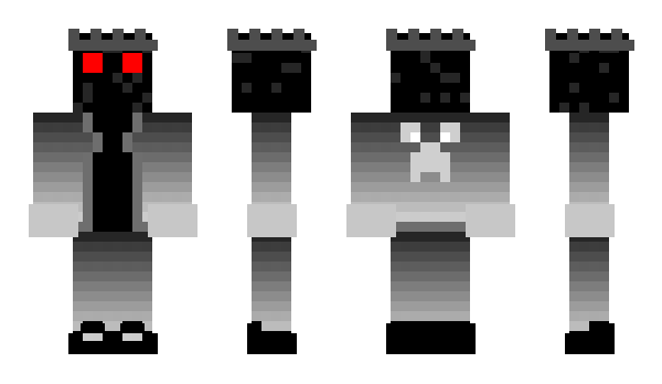 Minecraft skin ___Ghost___