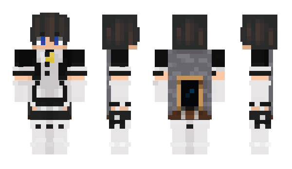 Minecraft skin FemboyVlasa