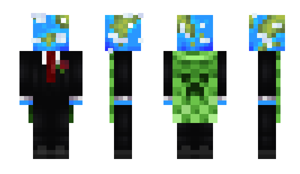 Minecraft skin Crowded