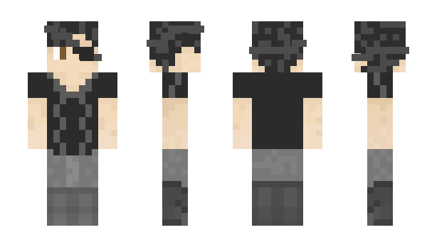 Minecraft skin Raffen