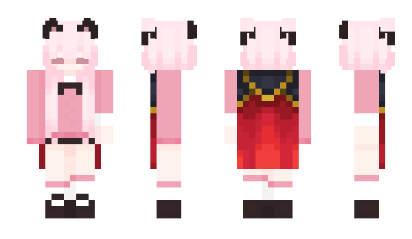 Minecraft skin FemboyTummy