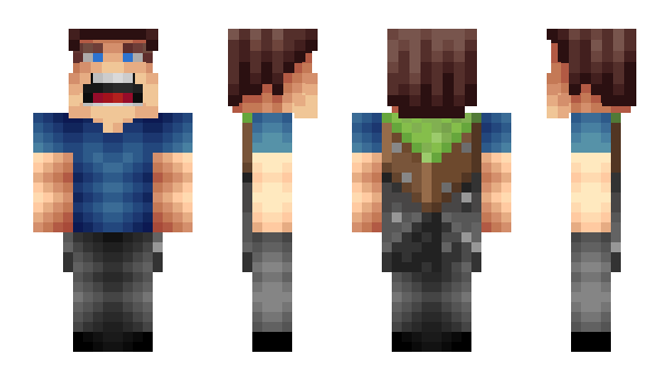 Minecraft skin nBedwars