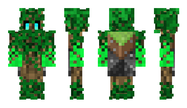 Minecraft skin StickandLeaf