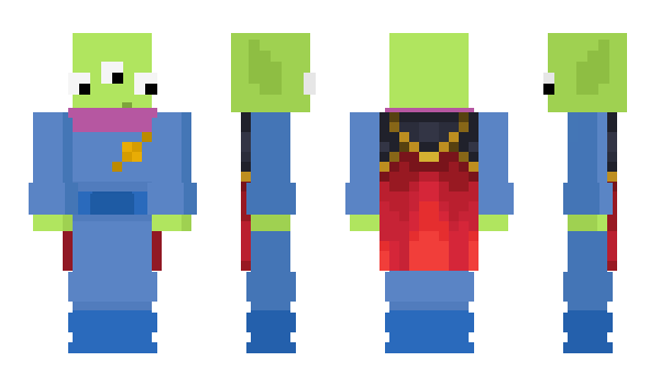 Minecraft skin AlienDelon