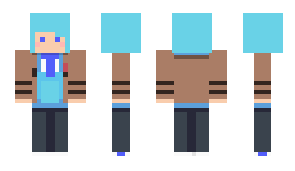 Minecraft skin kazune_0106