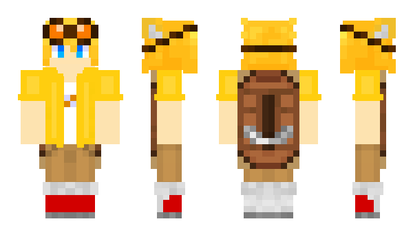 Minecraft skin KitsuneGood