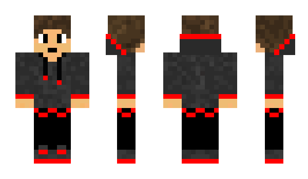 Minecraft skin PoptyXD