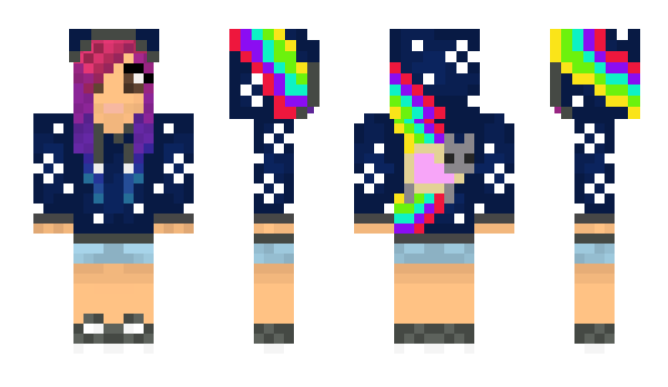 Minecraft skin Niamhypop