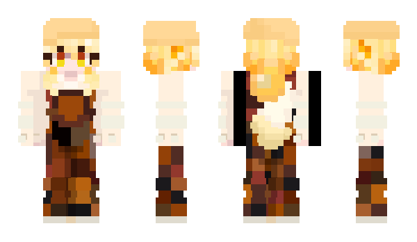Minecraft скин по нику Fenneccine