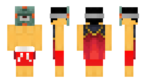 Minecraft skin Fishis