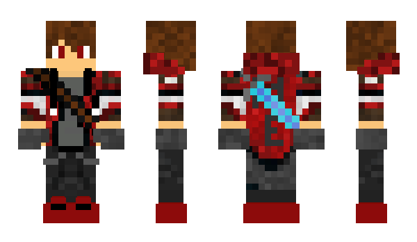 Minecraft skin MonsterEvil