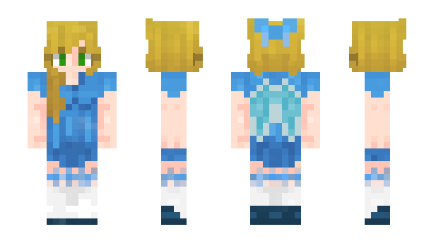 Minecraft skin FairyFlorra