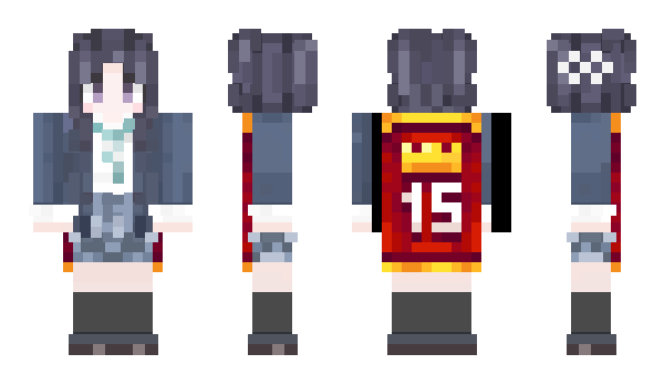 Minecraft скин по нику Starship_Chan