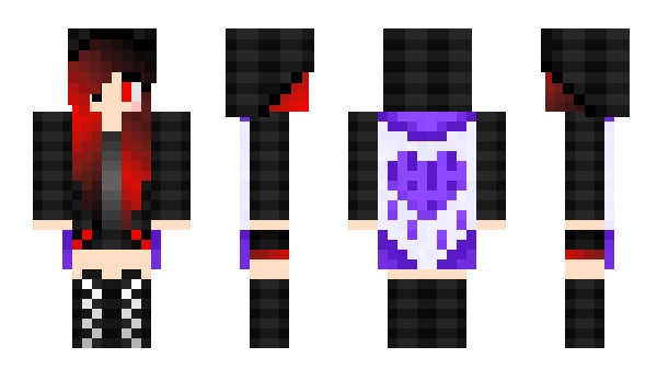 Minecraft skin MyssLily