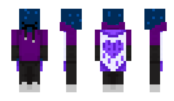 Minecraft skin Blubery