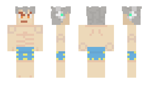 Minecraft skin Dino_Daodao