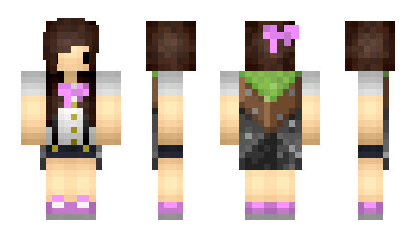 Minecraft skin streetgirl