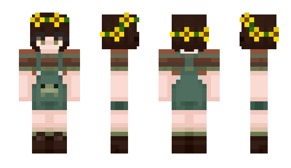 Minecraft skin Azaileya