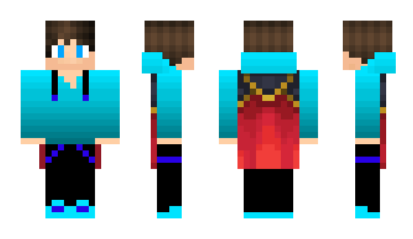 Minecraft skin Leofire6