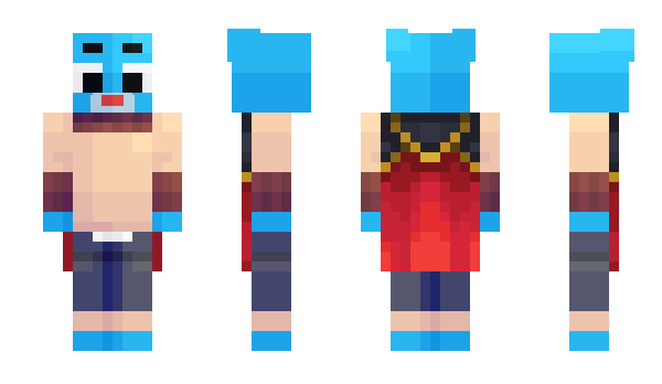 Minecraft скин по нику IamB4