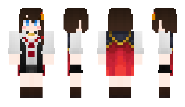 Minecraft skin Fuyumori233
