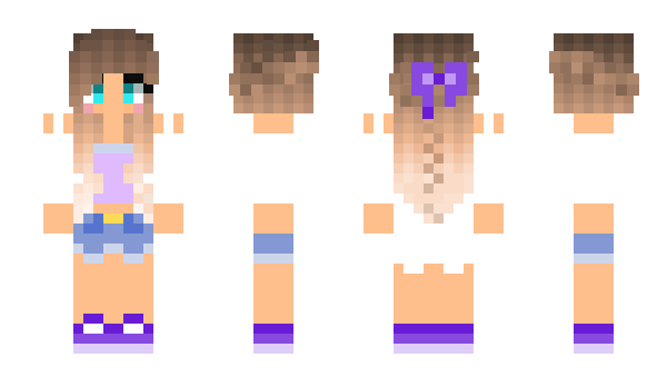 Minecraft skin MustHack