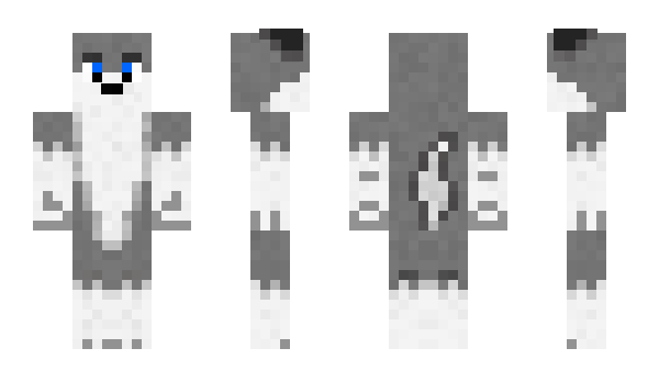 Minecraft skin ghost_tiqz