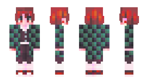 Minecraft skin prettygirlrock