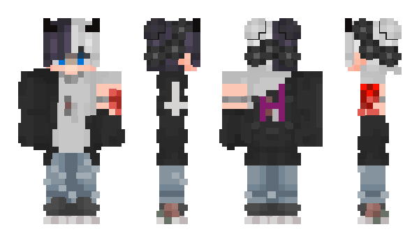 Minecraft skin HaCsO