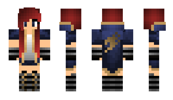 Minecraft skin Azunjan