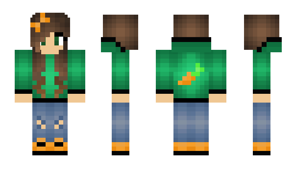 Minecraft skin Mrkev98