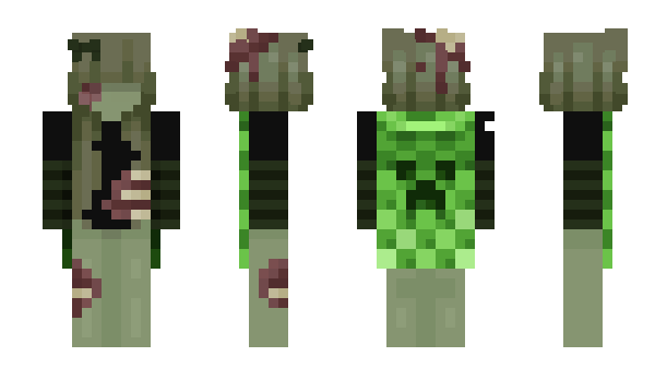 Minecraft скин по нику Zombie_Teeth