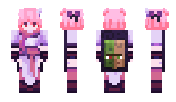 Minecraft скин по нику NyahGL