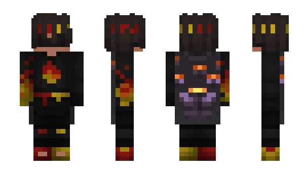 Minecraft скин по нику FireFragments6