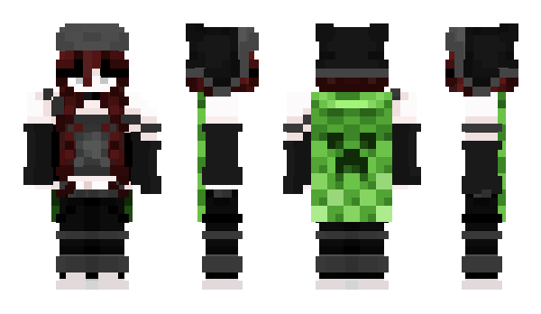 Minecraft skin Gasterok