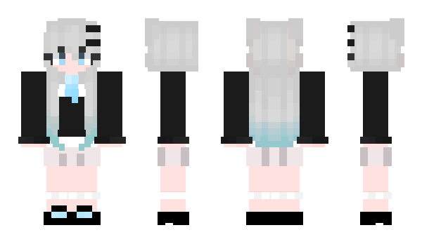 Minecraft скин по нику Luna_Hoshigure