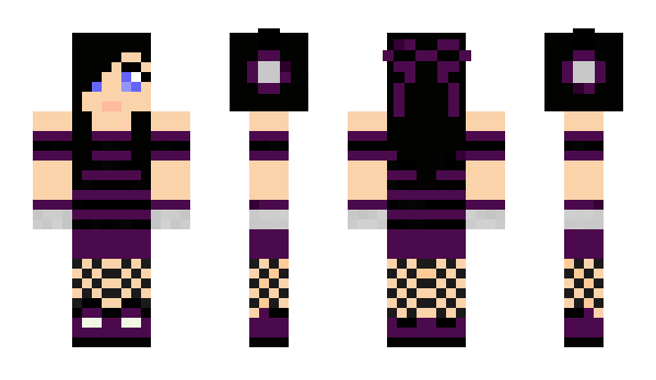 Minecraft skin morigana